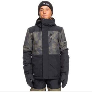 Quiksilver Mission Black Youth Jacket